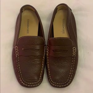 Boys driving moccasin